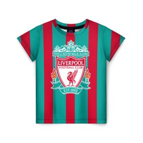 Детская футболка 3D с принтом Liverpool FC , 100% гипоаллергенный полиэфир | прямой крой, круглый вырез горловины, длина до линии бедер, чуть спущенное плечо, ткань немного тянется | england | football | liverpool fc | logo | sport | англия | арт | ливерпуль | лига | лого | спорт | текстура | фк | футбол | футбольный клуб | эмблема