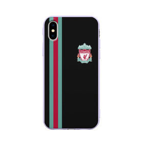 Чехол для Apple iPhone X силиконовый матовый с принтом Liverpool FC , Силикон | Печать на задней стороне чехла, без боковой панели | england | football | liverpool fc | logo | sport | англия | арт | ливерпуль | лига | лого | спорт | текстура | фк | футбол | футбольный клуб | эмблема