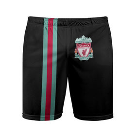 Мужские шорты 3D спортивные с принтом Liverpool FC ,  |  | england | football | liverpool fc | logo | sport | англия | арт | ливерпуль | лига | лого | спорт | текстура | фк | футбол | футбольный клуб | эмблема