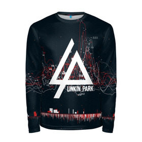 Мужской лонгслив 3D с принтом Linkin Park Music , 100% полиэстер | длинные рукава, круглый вырез горловины, полуприлегающий силуэт | linkin park | logo | music | pop | rock | usa | альтернатива | америка | металл | музыка | музыкальный | поп | рок | честер беннингтон