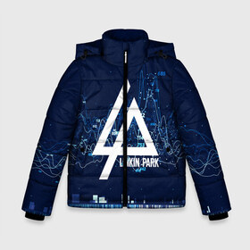 Зимняя куртка для мальчиков 3D с принтом Linkin Park music collection , ткань верха — 100% полиэстер; подклад — 100% полиэстер, утеплитель — 100% полиэстер | длина ниже бедра, удлиненная спинка, воротник стойка и отстегивающийся капюшон. Есть боковые карманы с листочкой на кнопках, утяжки по низу изделия и внутренний карман на молнии. 

Предусмотрены светоотражающий принт на спинке, радужный светоотражающий элемент на пуллере молнии и на резинке для утяжки | linkin park | logo | music | pop | rock | usa | альтернатива | америка | металл | музыка | музыкальный | поп | рок | честер беннингтон