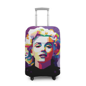 Чехол для чемодана 3D с принтом Marilyn Monroe , 86% полиэфир, 14% спандекс | двустороннее нанесение принта, прорези для ручек и колес | girl | marilyn | monroe | usa | актриса | девушка | звезда | монро | мэрилин | певица | сша