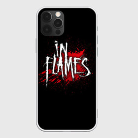 Чехол для iPhone 12 Pro Max с принтом In Flames , Силикон |  | Тематика изображения на принте: band | blood | in flames | metal | music | rock | атрибутика | группа | кровь | метал | музыка | рок