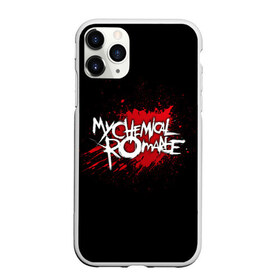 Чехол для iPhone 11 Pro матовый с принтом My Chemical Romance , Силикон |  | band | blood | metal | music | my chemical romance | rock | атрибутика | группа | кровь | метал | музыка | рок