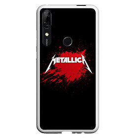 Чехол для Honor P Smart Z с принтом Metallica , Силикон | Область печати: задняя сторона чехла, без боковых панелей | band | blood | metal | metallica | music | rock | атрибутика | группа | кровь | метал | музыка | рок