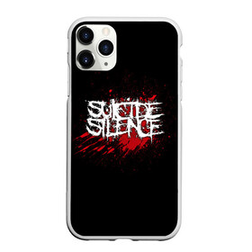 Чехол для iPhone 11 Pro Max матовый с принтом Suicide Silence , Силикон |  | band | blood | metal | music | rock | suicide silence | атрибутика | группа | кровь | метал | музыка | рок