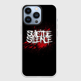 Чехол для iPhone 13 Pro с принтом Suicide Silence ,  |  | Тематика изображения на принте: band | blood | metal | music | rock | suicide silence | атрибутика | группа | кровь | метал | музыка | рок