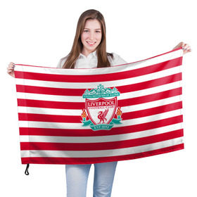 Флаг 3D с принтом FC Liverpool , 100% полиэстер | плотность ткани — 95 г/м2, размер — 67 х 109 см. Принт наносится с одной стороны | england | football | liverpool fc | англия | ливерпуль | лого | фк | футбол | футбольный клуб
