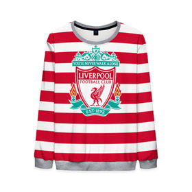 Мужской свитшот 3D с принтом FC Liverpool , 100% полиэстер с мягким внутренним слоем | круглый вырез горловины, мягкая резинка на манжетах и поясе, свободная посадка по фигуре | england | football | liverpool fc | англия | ливерпуль | лого | фк | футбол | футбольный клуб