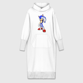 Платье удлиненное хлопок с принтом Modern Sonic ,  |  | sonic | соник