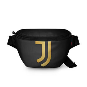 Поясная сумка 3D с принтом Juventus Gold Edition , 100% полиэстер | плотная ткань, ремень с регулируемой длиной, внутри несколько карманов для мелочей, основное отделение и карман с обратной стороны сумки застегиваются на молнию | champions | italy | jeep | juventus | league | италия | лига | чемпионов | ювентус