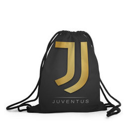 Рюкзак-мешок 3D с принтом Juventus Gold Edition , 100% полиэстер | плотность ткани — 200 г/м2, размер — 35 х 45 см; лямки — толстые шнурки, застежка на шнуровке, без карманов и подкладки | champions | italy | jeep | juventus | league | италия | лига | чемпионов | ювентус