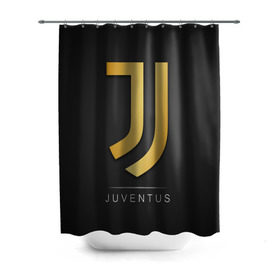 Штора 3D для ванной с принтом Juventus Gold Edition , 100% полиэстер | плотность материала — 100 г/м2. Стандартный размер — 146 см х 180 см. По верхнему краю — пластиковые люверсы для креплений. В комплекте 10 пластиковых колец | champions | italy | jeep | juventus | league | италия | лига | чемпионов | ювентус