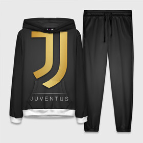 Женский костюм 3D (с толстовкой) с принтом Juventus Gold Edition ,  |  | champions | italy | jeep | juventus | league | италия | лига | чемпионов | ювентус