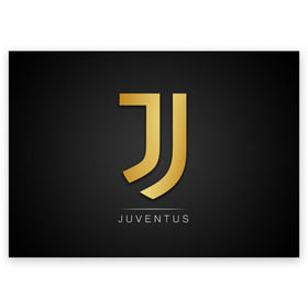 Поздравительная открытка с принтом Juventus Gold Edition , 100% бумага | плотность бумаги 280 г/м2, матовая, на обратной стороне линовка и место для марки
 | champions | italy | jeep | juventus | league | италия | лига | чемпионов | ювентус