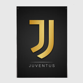 Постер с принтом Juventus Gold Edition , 100% бумага
 | бумага, плотность 150 мг. Матовая, но за счет высокого коэффициента гладкости имеет небольшой блеск и дает на свету блики, но в отличии от глянцевой бумаги не покрыта лаком | champions | italy | jeep | juventus | league | италия | лига | чемпионов | ювентус