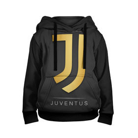 Детская толстовка 3D с принтом Juventus Gold Edition , 100% полиэстер | двухслойный капюшон со шнурком для регулировки, мягкие манжеты на рукавах и по низу толстовки, спереди карман-кенгуру с мягким внутренним слоем | Тематика изображения на принте: champions | italy | jeep | juventus | league | италия | лига | чемпионов | ювентус