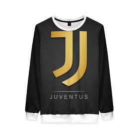 Женский свитшот 3D с принтом Juventus Gold Edition , 100% полиэстер с мягким внутренним слоем | круглый вырез горловины, мягкая резинка на манжетах и поясе, свободная посадка по фигуре | champions | italy | jeep | juventus | league | италия | лига | чемпионов | ювентус