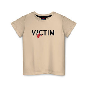 Детская футболка хлопок с принтом GTA SA - Victim , 100% хлопок | круглый вырез горловины, полуприлегающий силуэт, длина до линии бедер | carl johnson | grand theft auto | gta | los santos | sa | san andreas | гта