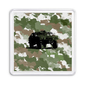 Магнит 55*55 с принтом Jeep , Пластик | Размер: 65*65 мм; Размер печати: 55*55 мм | 23 февраля | hummer | jeep | авто | армейская | армия | внедорожник | военная | джип | камуфляж | милитари | россия | хамер