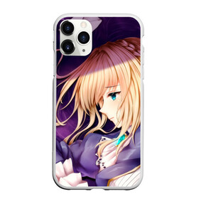 Чехол для iPhone 11 Pro Max матовый с принтом Аниме , Силикон |  | anime | violet evergarden | вайолет эвергарден