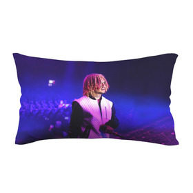 Подушка 3D антистресс с принтом Lil Pump - 102 , наволочка — 100% полиэстер, наполнитель — вспененный полистирол | состоит из подушки и наволочки на молнии | eskeetit | esskeetit | lil pump | pamp | pump | лил памп | маленький насос | насос | памп | эшкере | эшкереее | эщкэрэ