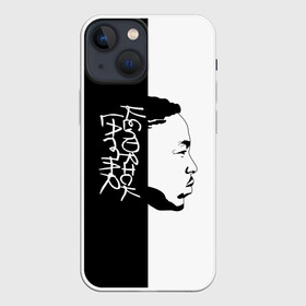 Чехол для iPhone 13 mini с принтом Kendrick Lamar ,  |  | k dot | kendrick | kendrick lamar | kl | lamar | вестсай | дакворт | кдот | кендрик | кл | король хип хопа | ламар | музыкант | надпись | певец | реп | репер | рэп | рэпер | хип хоп | эндрик