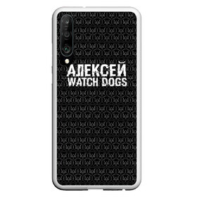 Чехол для Honor P30 с принтом Алексей Watch Dogs , Силикон | Область печати: задняя сторона чехла, без боковых панелей | Тематика изображения на принте: алексей | алеша | леша