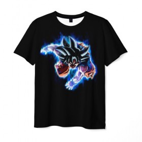 Мужская футболка 3D с принтом Dragon Ball , 100% полиэфир | прямой крой, круглый вырез горловины, длина до линии бедер | anime | dragon ball | аниме | драгон бол | жемчуг дракона