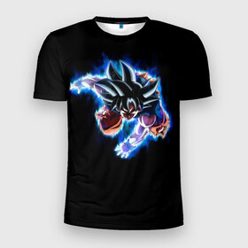 Мужская футболка 3D спортивная с принтом Dragon Ball , 100% полиэстер с улучшенными характеристиками | приталенный силуэт, круглая горловина, широкие плечи, сужается к линии бедра | anime | dragon ball | аниме | драгон бол | жемчуг дракона