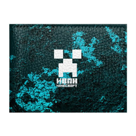 Обложка для студенческого билета с принтом Иван в стиле Minecraft , натуральная кожа | Размер: 11*8 см; Печать на всей внешней стороне | Тематика изображения на принте: ваня | крипер | майнкрафт