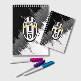 Блокнот с принтом Juventus , 100% бумага | 48 листов, плотность листов — 60 г/м2, плотность картонной обложки — 250 г/м2. Листы скреплены удобной пружинной спиралью. Цвет линий — светло-серый
 | juventus | футбол | ювентус