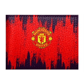 Обложка для студенческого билета с принтом Манчестер Юнайтед , натуральная кожа | Размер: 11*8 см; Печать на всей внешней стороне | football | manchester united | mu | манчестер юнайтед | мю | спорт | футбол