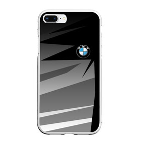 Чехол для iPhone 7Plus/8 Plus матовый с принтом BMW GEOMETRY SPORT , Силикон | Область печати: задняя сторона чехла, без боковых панелей | bmw | bmw motorsport | bmw performance | carbon | m | m power | motorsport | performance | sport | бмв | карбон | моторспорт | спорт