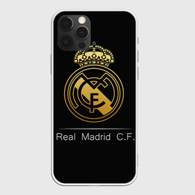 Чехол для iPhone 12 Pro Max с принтом Real Gold Edition , Силикон |  | champions | league | madrid | real | spain | испания | лига | мадрид | реал | чемпионов