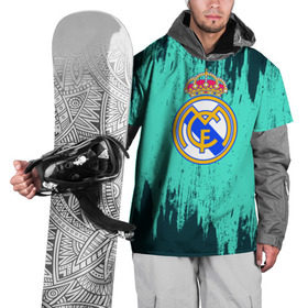 Накидка на куртку 3D с принтом Реал Мадрид , 100% полиэстер |  | cr7 | football | real madrid | реал мадрид | футбол