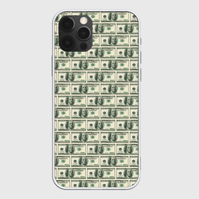 Чехол для iPhone 12 Pro Max с принтом Доллары , Силикон |  | dollars | money | usa | деньги | доллар | паттерн | сша