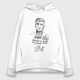 Женское худи Oversize хлопок с принтом lil peep forever in my heart , френч-терри — 70% хлопок, 30% полиэстер. Мягкий теплый начес внутри —100% хлопок | боковые карманы, эластичные манжеты и нижняя кромка, капюшон на магнитной кнопке | Тематика изображения на принте: ahr | gustav | lil peep | ахр | гелик | густав | лил | лилпип | пип | реп | рок | рэп | хип хоп | эмо