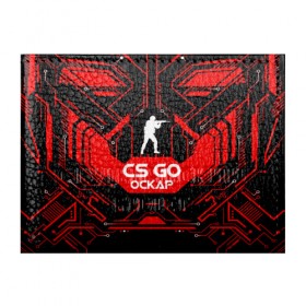 Обложка для студенческого билета с принтом Counter Strike-Оскар , натуральная кожа | Размер: 11*8 см; Печать на всей внешней стороне | кс го