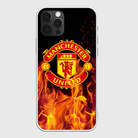Чехол для iPhone 12 Pro Max с принтом FC Manchester United , Силикон |  | fc manchester united | manchester | манчестер юнайтед | футбол