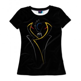 Женская футболка 3D с принтом Code Geass_9 , 100% полиэфир ( синтетическое хлопкоподобное полотно) | прямой крой, круглый вырез горловины, длина до линии бедер | код гиасс | лелуш | лелуш ламперуж