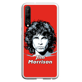 Чехол для Honor P30 с принтом Jim Morrison , Силикон | Область печати: задняя сторона чехла, без боковых панелей | Тематика изображения на принте: the doors | автор песен | вокалист | джим моррисон | звезда | музыка | певец | поэт | рок | рок музыка | фронтмен