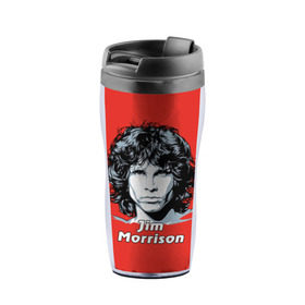 Термокружка-непроливайка с принтом Jim Morrison , внутренняя часть — пищевой пластик, наружная часть — прозрачный пластик, между ними — полиграфическая вставка с рисунком | объем — 350 мл, герметичная крышка | Тематика изображения на принте: the doors | автор песен | вокалист | джим моррисон | звезда | музыка | певец | поэт | рок | рок музыка | фронтмен