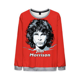 Мужской свитшот 3D с принтом Jim Morrison , 100% полиэстер с мягким внутренним слоем | круглый вырез горловины, мягкая резинка на манжетах и поясе, свободная посадка по фигуре | the doors | автор песен | вокалист | джим моррисон | звезда | музыка | певец | поэт | рок | рок музыка | фронтмен
