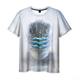 Мужская футболка 3D с принтом Dead Space , 100% полиэфир | прямой крой, круглый вырез горловины, длина до линии бедер | dead | space | айзек | вирус | зомби | игра | ишимура | кларк | космос | костюм | мёртвый | монстр