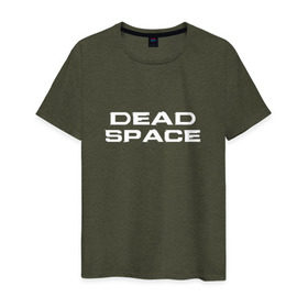 Мужская футболка хлопок с принтом Dead Space , 100% хлопок | прямой крой, круглый вырез горловины, длина до линии бедер, слегка спущенное плечо. | Тематика изображения на принте: dead | space | айзек | вирус | зомби | игра | ишимура | кларк | космос | костюм | мёртвый | монстр