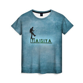 Женская футболка 3D с принтом Таисия в стиле Доктор Хаус , 100% полиэфир ( синтетическое хлопкоподобное полотно) | прямой крой, круглый вырез горловины, длина до линии бедер | 
