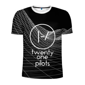 Мужская футболка 3D спортивная с принтом twenty one pilots , 100% полиэстер с улучшенными характеристиками | приталенный силуэт, круглая горловина, широкие плечи, сужается к линии бедра | Тематика изображения на принте: rock | t.o.p. | top | twenty one pilots | рок