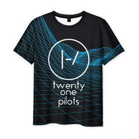 Мужская футболка 3D с принтом twenty one pilots style 2018 , 100% полиэфир | прямой крой, круглый вырез горловины, длина до линии бедер | rock | t.o.p. | top | twenty one pilots | рок