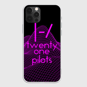 Чехол для iPhone 12 Pro Max с принтом twenty one pilots neon music , Силикон |  | группа | инди поп | синти поп